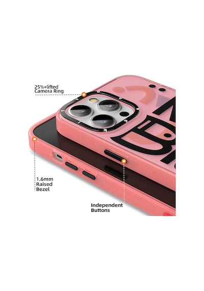 Youngkit Apple Uyumlu iPhone 14 Pro Kılıf Mutlu Mod Figürlü YoungKit Happy Mood Serisi Kapak YOUNGKİT-TA85952