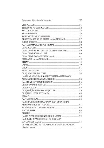 Ayet ve Hadislerle Peygamber Efendimizin (s.a.v.) Sünnetleri - Selahattin Doğan - Mercan Kitap