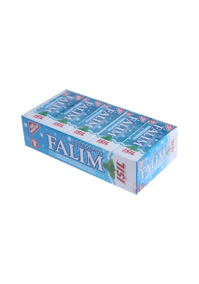 Falım Işıl Karbonat ve Nane Aromalı Şekersiz Sakız 20 x 7 G