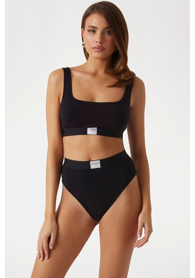 Guess Tessa Logolu Bralet Siyah