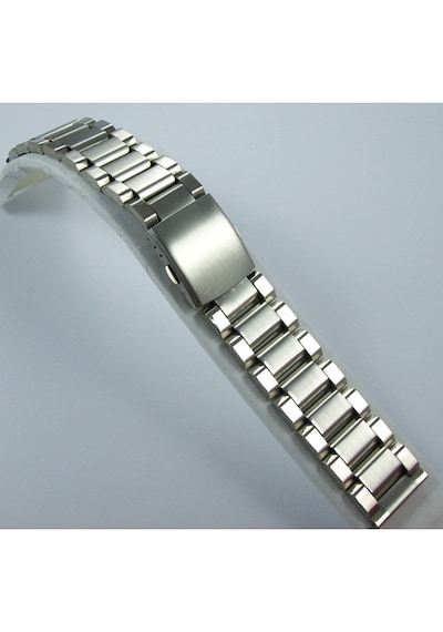 20Mm Çelik Saat Kordonu Yandan Kilitli Spor Metal Saat Kordonu