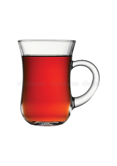 Glass4You 6 Adet Saplı Çay Bardağı