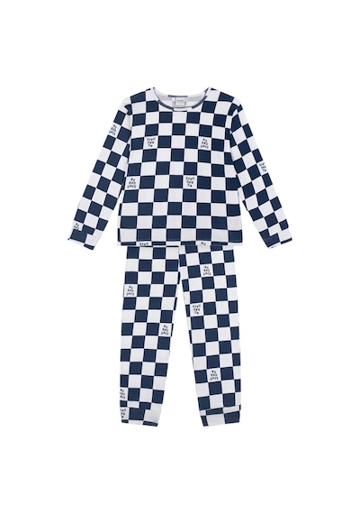 Antebies Organik Lacivert No Bad Days Desenli Beli Lastikli Uzun Kollu Erkek Çocuk Pijama Takımı Antebies Organik Lacivert No Bad Days Desenli Beli Lastikli Uzun Kollu Erkek Çocuk Pijama Takımı