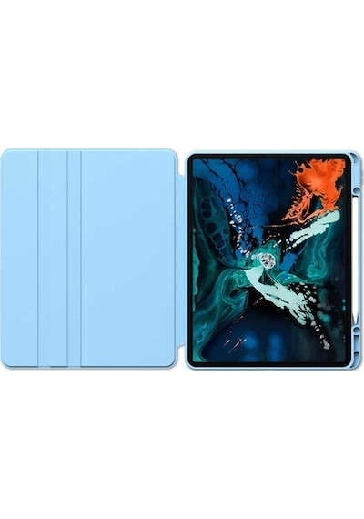 Apple Uyumlu iPad Pro 12.9 2021 (5.Nesil) Kılıf Nayn Dönebilen Standlı Kılıf