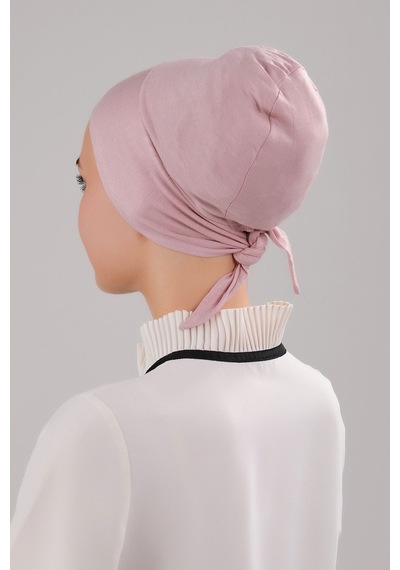 Melodi Scarf Tesettür Geçmeli Bağcıklı Viskon Likralı Dikişsiz Bone Pudra Pudra Melodi Scarf Tesettür Geçmeli Bağcıklı Viskon Likralı Dikişsiz Bone Pudra Pudra