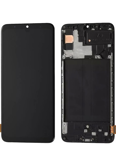 Samsung Uyumlu  A705f Galaxy A70 Lcd Ekran + Dokunmatik Çıtalı Tft