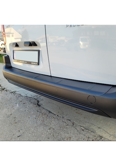 Peugeot Rifter Arka Tampon Eşiği Mat Siyah 2019 Model Ve Sonrası