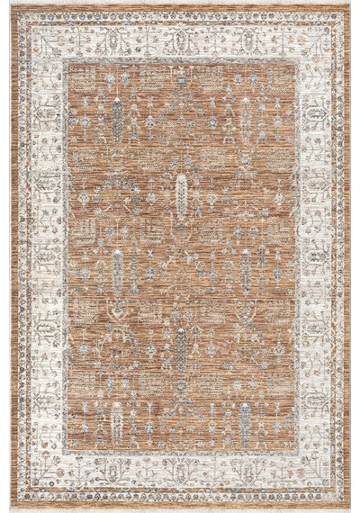 Merinos Halı Valeria Serisi 91001-020 Vintage Etnik Desenli Salon Oturma Odası Halısı Çok Renkli