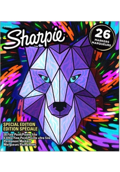 Sharpie Markör Permanent Fine 26 Lı Kutu Kurt 2158030 Çok Renkli