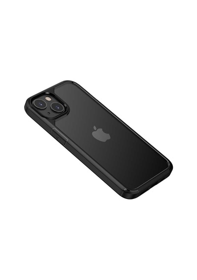 Apple Uyumlu iPhone 13 Mini Kılıf Zore Roll Kapak-Siyah
