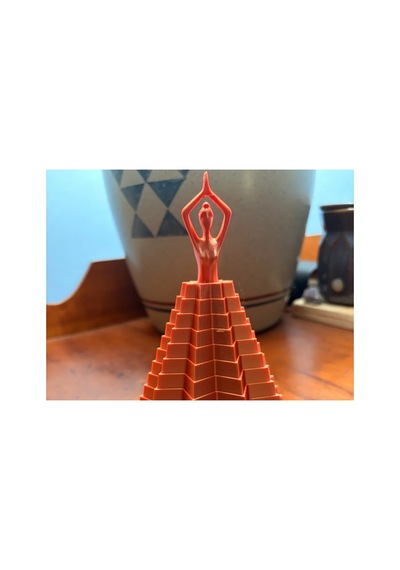 Balerin Kadın Stres Çarklı Fidget Oyuncak, Spiral Fidget - Renk Değişebilir