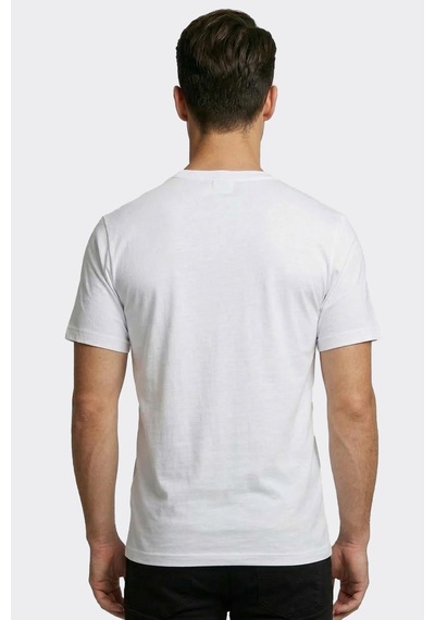 Uki Ekru Modal Bisiklet Yaka T-shirt