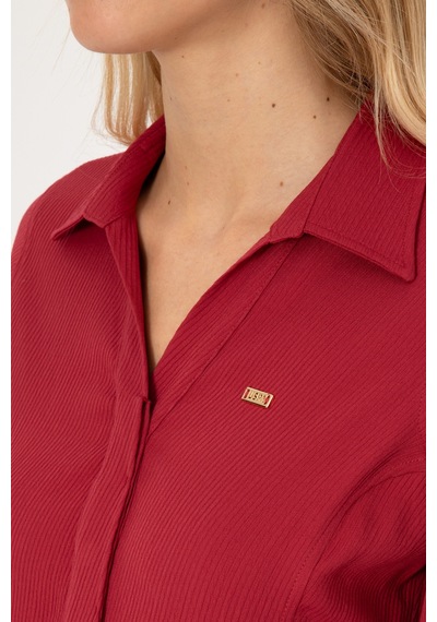 U.s. Polo Assn. Kadın Elbise Dokuma 50316609-vr104 Koyu Frambuaz/dark Raspberry