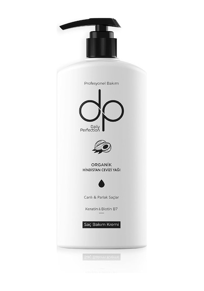 Dp Daily Perfection Saç Kremi Organik Hindistan Cevizi Yağı 500 ML