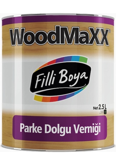 Filli Boya Woodmaxx Parke Dolgu Verniği 2,5 Lt