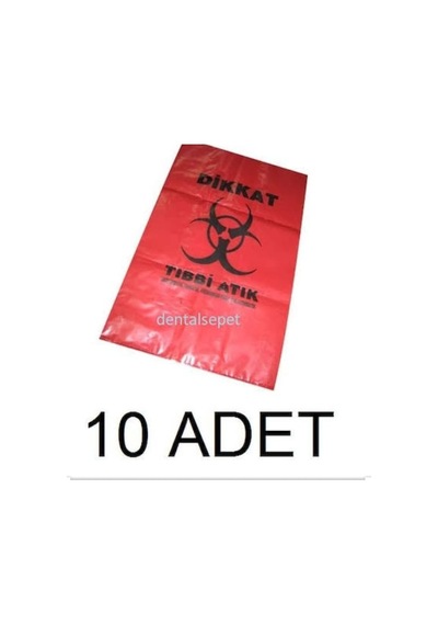 Atık Poşeti 55X60 Cm ( Orta Boy)10 Adet/50Mikron Kalınlık