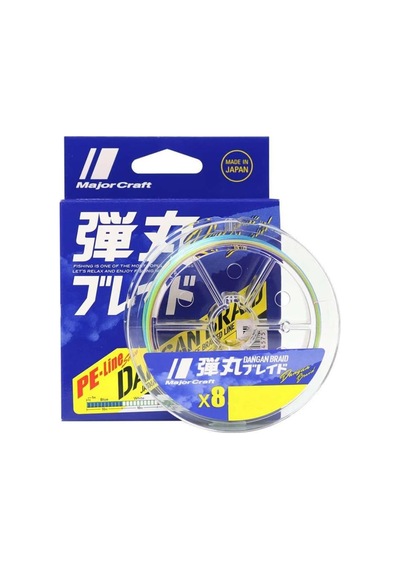 Major Craft Dangan Braid İp Db8 Pe 1.5/0.19mm/30lb/12.3kg/150 Metre Multi Genel