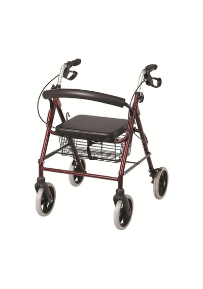 Golfi  PR-881 Alüminyum Tekerlekli Rolatör Walker Yürüteç