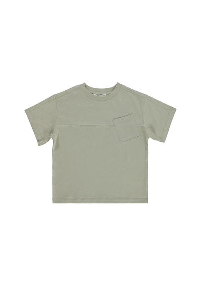 Civil Boys Basic Flamlı 2-5 Yaş Tişört - Gri