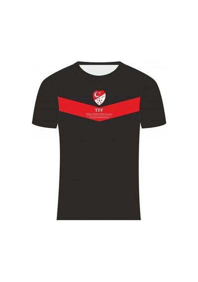 Siyah Hakem Antrenman Tişörtü, K0118