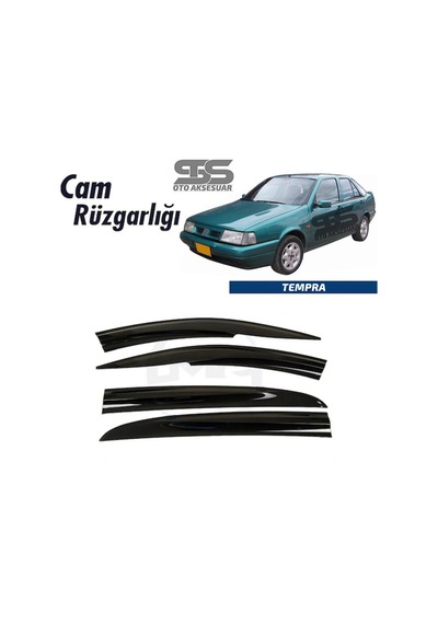 Cam Rüzgarlığı Fiat Tempra 1990-1998 Arası Mügen Tip Piano Black