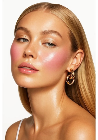 Alix Avien Yoğun Pigmentli E Vitaminli Mat Bitişli Kremsi Likit Allık - Liquid Blusher 02 Elegant Pink