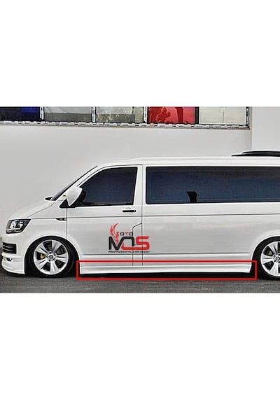 Vw Transporter T6 Marşpiyel Sağ Sol Takım Kısa Şase Fiberglass