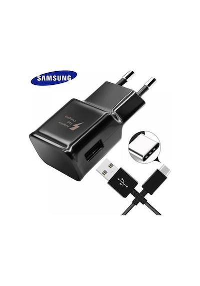 Samsung Uyumlu A8+ Plus 2018 Type-C Hızlı Şarj Aleti / Ta20 15W / Sm-A73