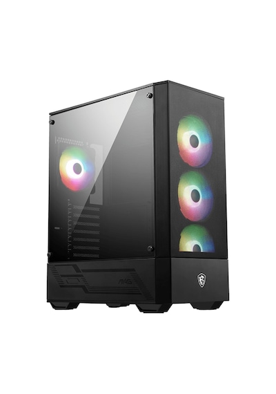 Msi Mag Forge 112R Temperli Cam Atx Bilgisayar Kasası Siyah