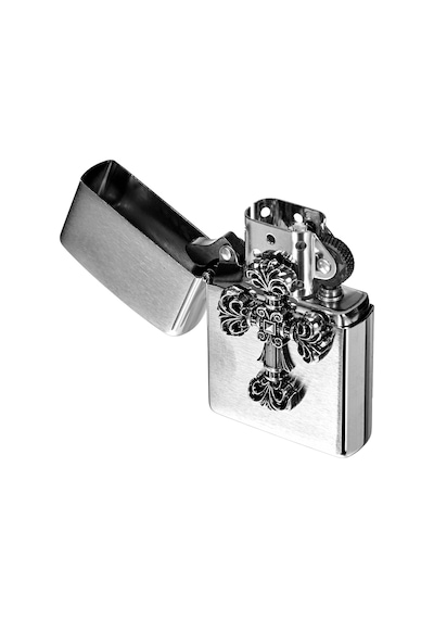 Zippo Kreuz Dizayn Çakmak Gri