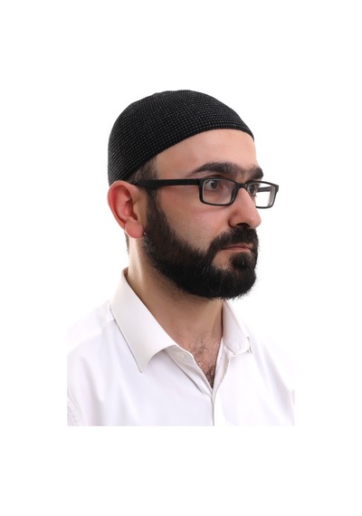 Füme Kışlık Nokta Desenli Orlon Namaz Takkesi