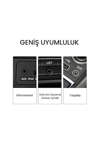 Hi-fi Trs 3.5mm Aux Ses Kablosu 3 Metre