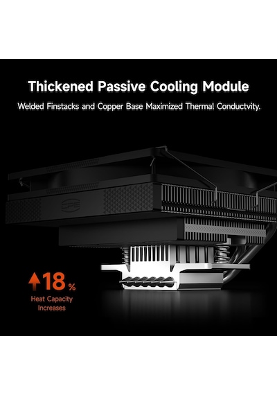 Lexroo Rc600-67 Cpu Hava Soğutucu, 6 Isı Borusu, Çift 120mm Pwm Fan, 1550 Rpm Standart