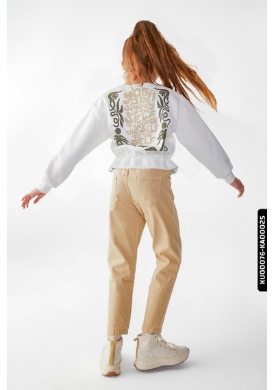 Xo Kids Kız Çocuk Venüs Pantolon 8-14 Yaş 54747 Vizon