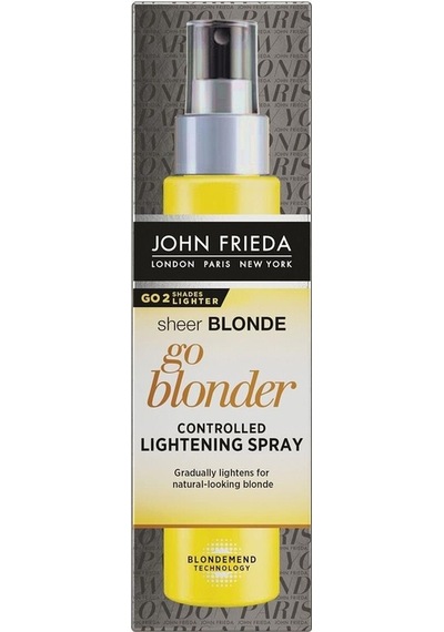 John Frieda Sarı Saçlara Özel Işıltı Veren Saç Bakım Kremi+Şampuan+Sarı Saçlara Özel Renk Açıcı Sprey