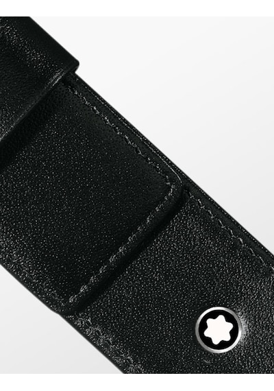 Montblanc Meisterstück Tekli Deri Kalem Kılıfı Siyah 14309