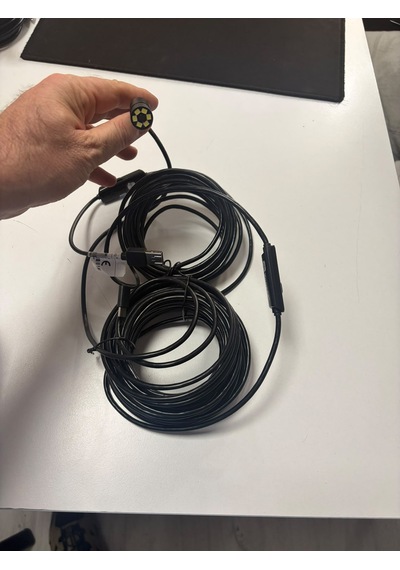 Uninet Android Ve Bilgisayar Uyumlu 15mm 15m Kablolu Genis Ac Ilı Yılan Kamera