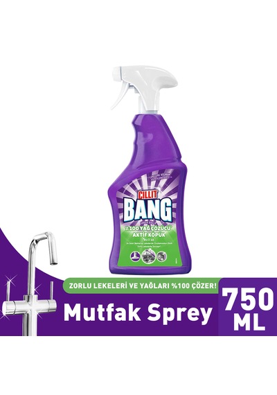 Cillit Bang Mutfak Yağ Sökücü Sprey 750 ML