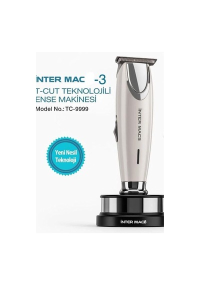 İnter Mac3 Tc-9999 T-cut Ense Ve Saç Kesme Makinesi