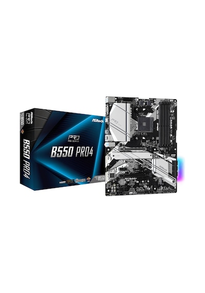 Asrock B550 PRO4 AMD B550 4733 MHz (OC) DDR4 Soket AM4 ATX Anakart