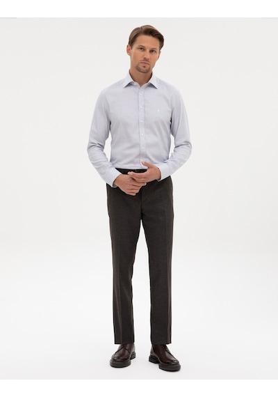 Pierre Cardin Erkek Açık Lacivert Gömlek Desenli 50313798-vr059 Açık Lacivert