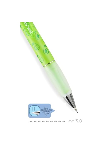 0.7 Mm Uçlu Mekanik Kurşun Kalem, Fosforlu Yeşil