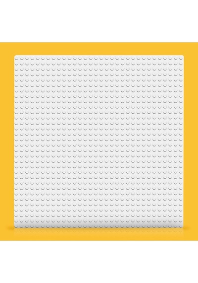 Classic Beyaz Zemin Plakası 25 25 Cm Sert Taban İle Uyumlu Yapı Blok Platformu