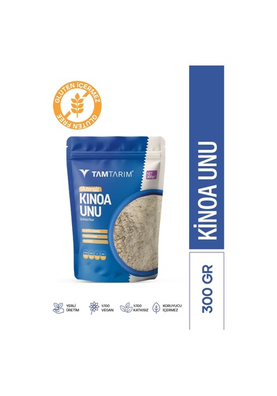 Tam Tarım Glutensiz Kinoa Unu 300 G