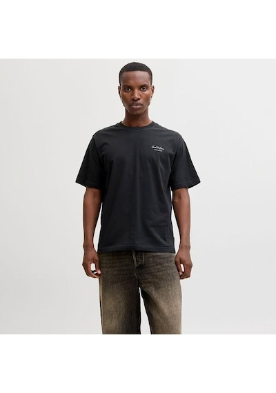 Jack & Jones Jack&jones Archive Graphic Erkek Siyah Tişört Siyah