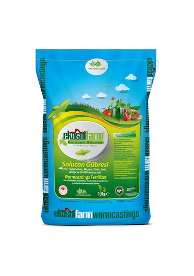 Ekosol Farm Solucan Gübresi %100 Gübre 10 KG