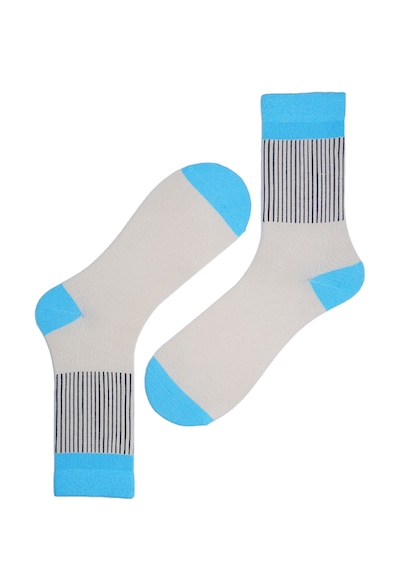 The Socks Company 3'lü Desenli Kadın Çorap Set 23kdcr180p Çok Renkli
