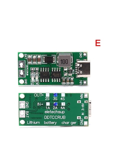 Novahub Çok Hücreli 2s 3s 4s Tip-c'den 8,4v 12,6v 16,8v Lipo Polimer Li-ıon Şarj Cihazı 3s 2a 3s 2a