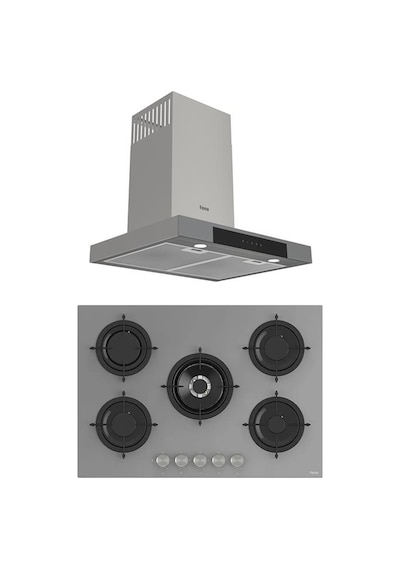 Ferre Mega Plus Serisi D102 - RS038 2'li Cam Ankastre Set