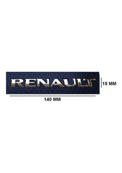 Renault Megane Clio Monogram Uyumlu Ayrık Yazı 5255